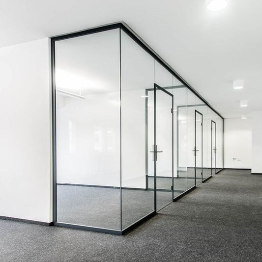 BUY OFFICE FRAMELESS GLASS PARTITION IN QATAR | HOME DELIVERY ON ALL ORDERS ALL OVER QATAR FROM BRANDSCAPE.SHOP