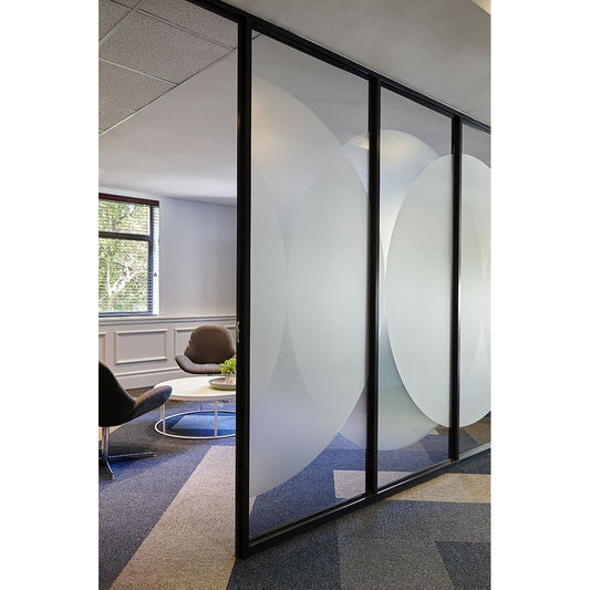 BUY BLACK FRAME GLASS PARTITION & DIVIDER IN QATAR | HOME DELIVERY ON ALL ORDERS ALL OVER QATAR FROM BRANDSCAPE.SHOP