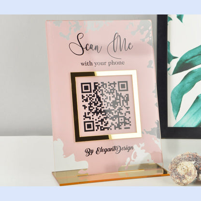 BUY PINK SPLASH QR CODE CARD IN QATAR | HOME DELIVERY ON ALL ORDERS ALL OVER QATAR FROM BRANDSCAPE.SHOP