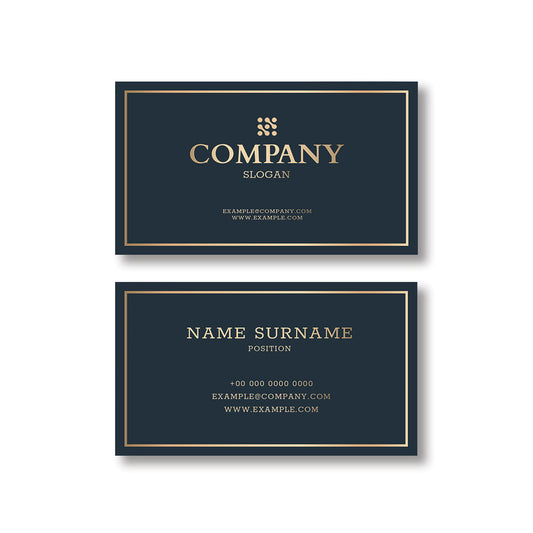BUY GOLD FOIL BUSINESS CARD IN QATAR | HOME DELIVERY ON ALL ORDERS ALL OVER QATAR FROM BRANDSCAPE.SHOP
