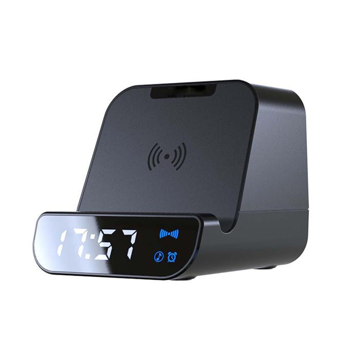 BUY WIRELESS SPEAKER WITH CHARGER AND ALARM CLOCK IN QATAR | HOME DELIVERY ON ALL ORDERS ALL OVER QATAR FROM BRANDSCAPE.SHOP