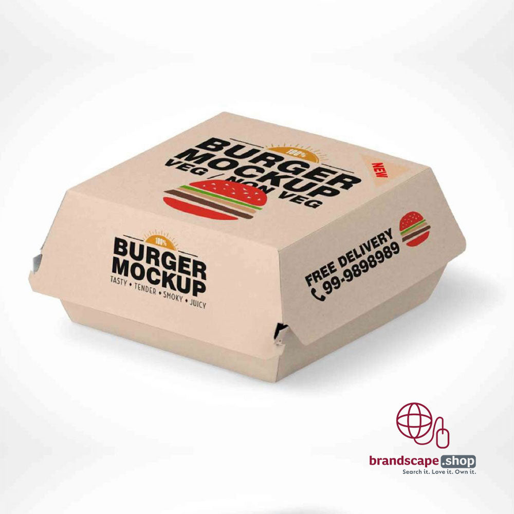 BUY CUSTOM BURGER BOX IN QATAR | HOME DELIVERY ON ALL ORDERS ALL OVER QATAR FROM BRANDSCAPE.SHOP